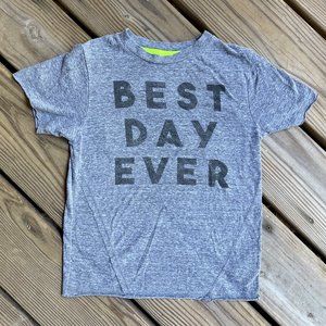 Best Day Ever - size small, kids, graphic t-shirt